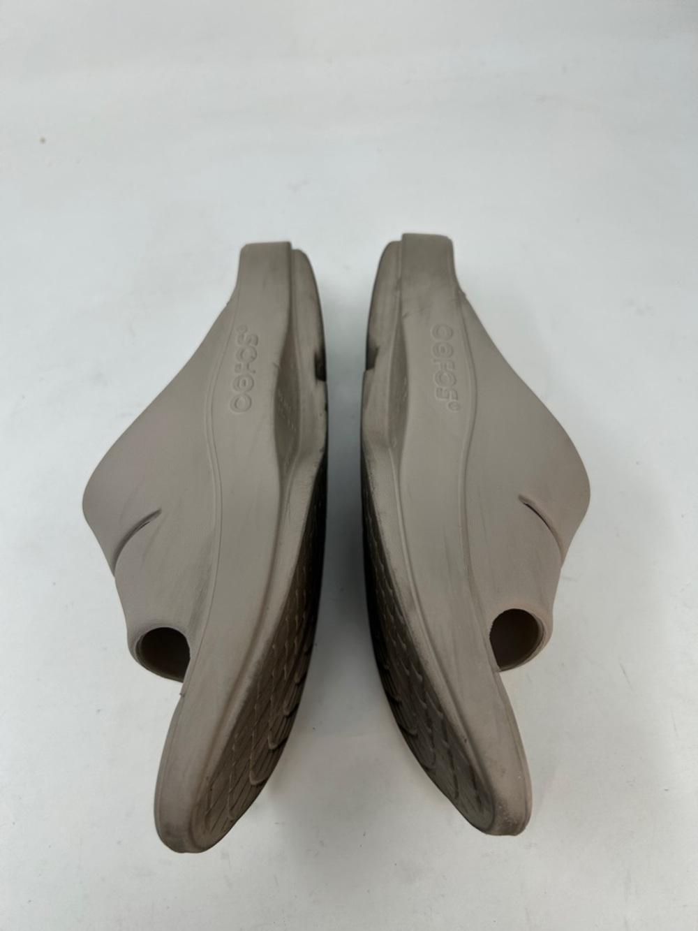 OOFOS OOahh Slide Sandal - Beige Women’s Size 9 - Picture 6 of 9